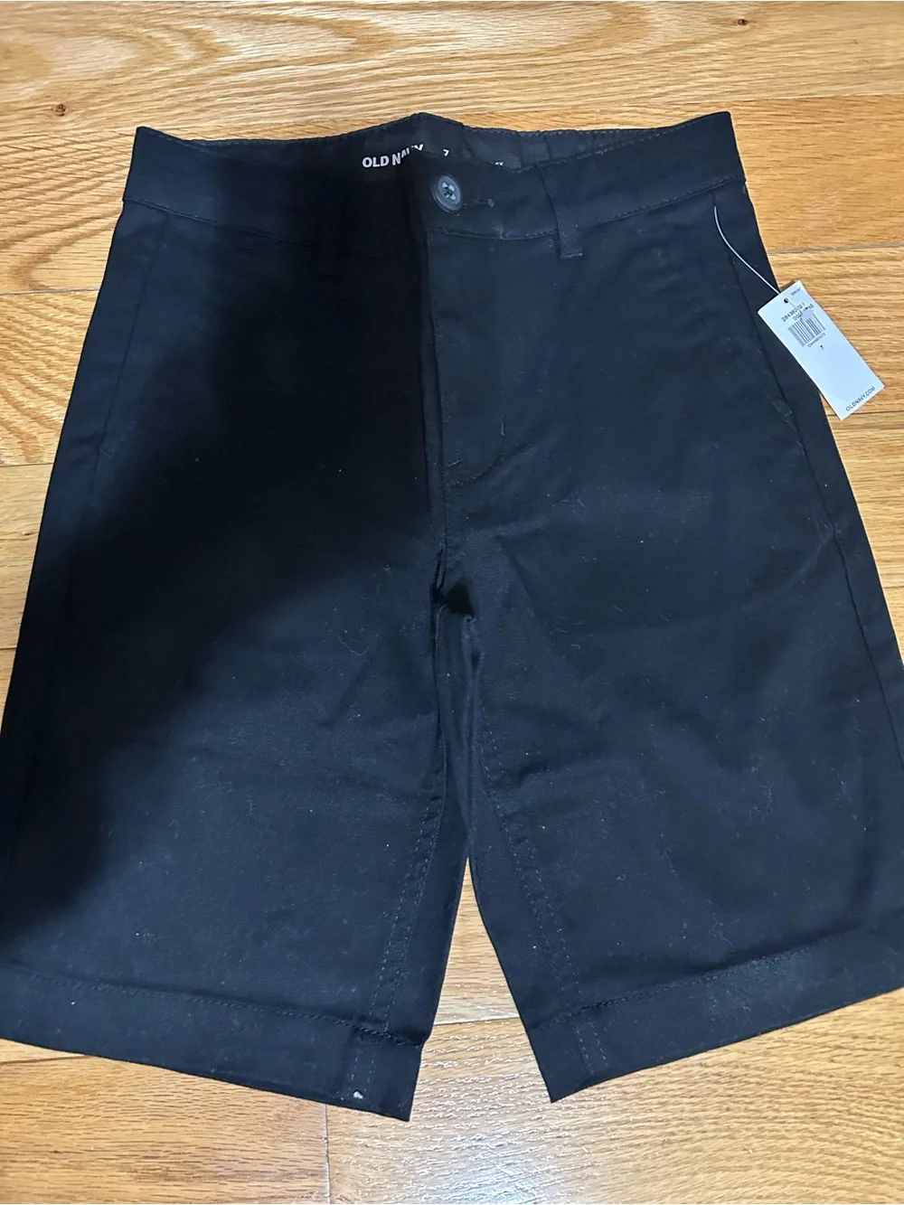OLD NAVY kids Black Chino Shorts